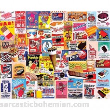 White Mountain Puzzles Vintage Ice Cream Bars 1000 Piece Puzzle by Artist Charlie Girard B076XFYGMQ